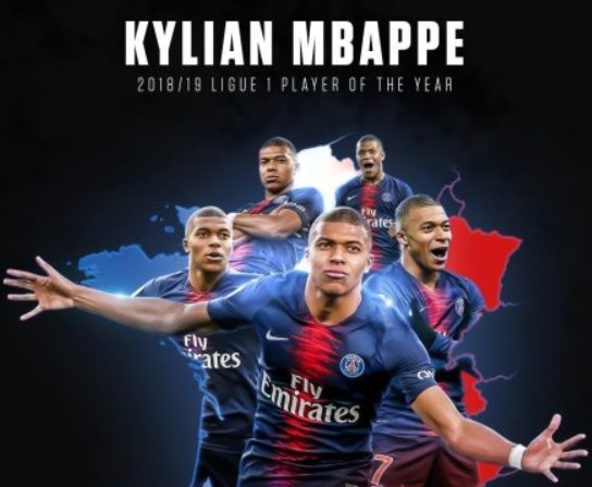  法甲赛季最佳颁奖，姆巴佩蝉联MVP  